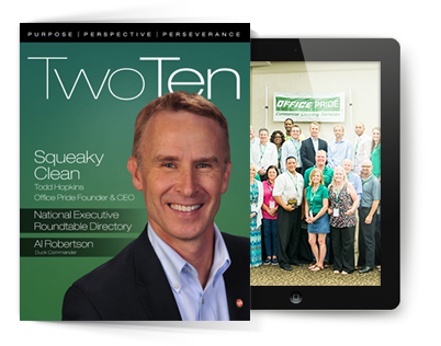 Issue 15 - Featuring Todd Hopkins, Founder & CEO of Office Pride