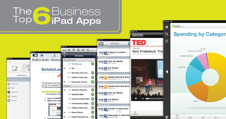 The Top 6 Business  iPad Apps